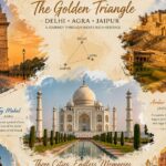 Golden Triangle Tour India featuring Delhi, Agra Taj Mahal and Jaipur Amber Fort attractions